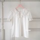 Vcastle Layered Summer Breeze Double Layer Collar Blouse(Pre-Order/4 Colours/Full Payment Without Shipping)